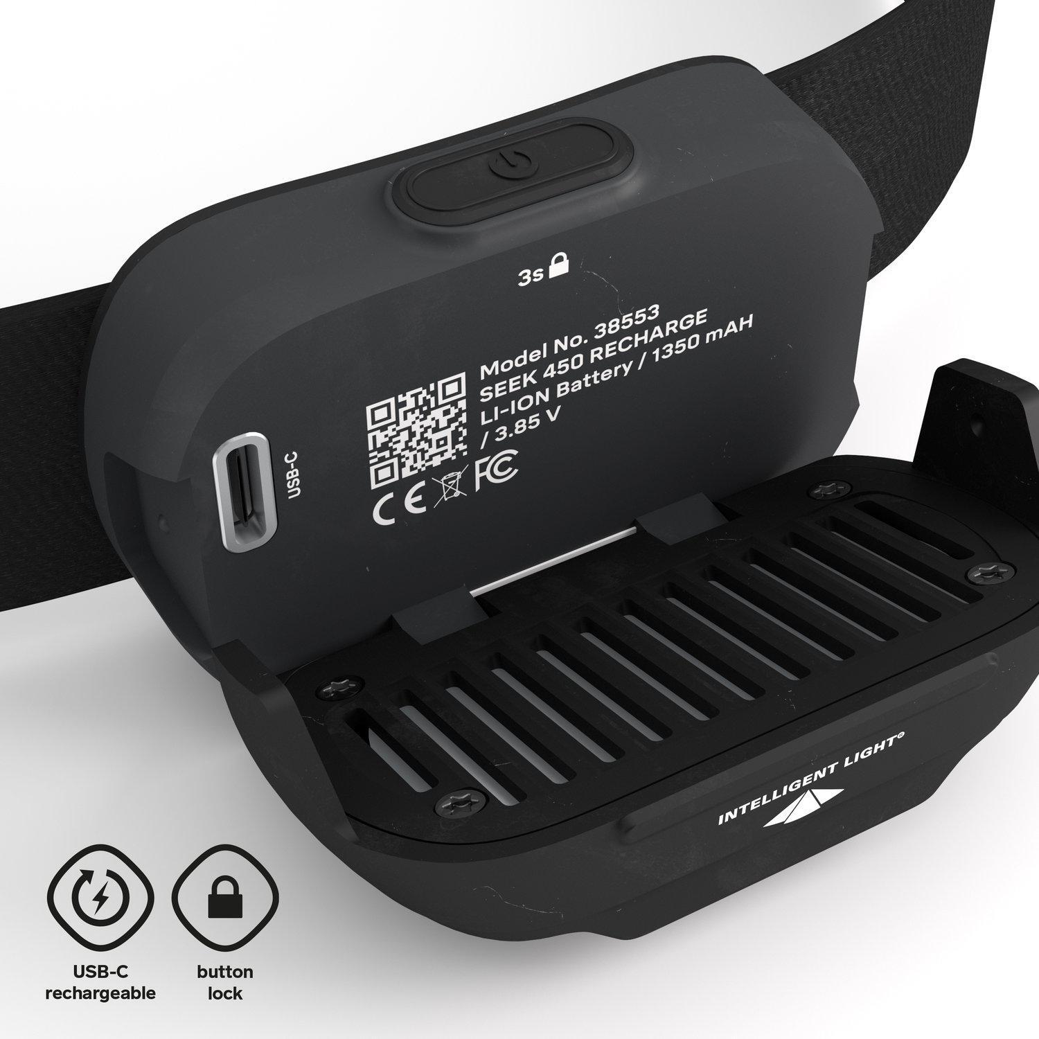 Frontale Silva Seek 450 Rechargeable - 450 lumens, Noir 4/7