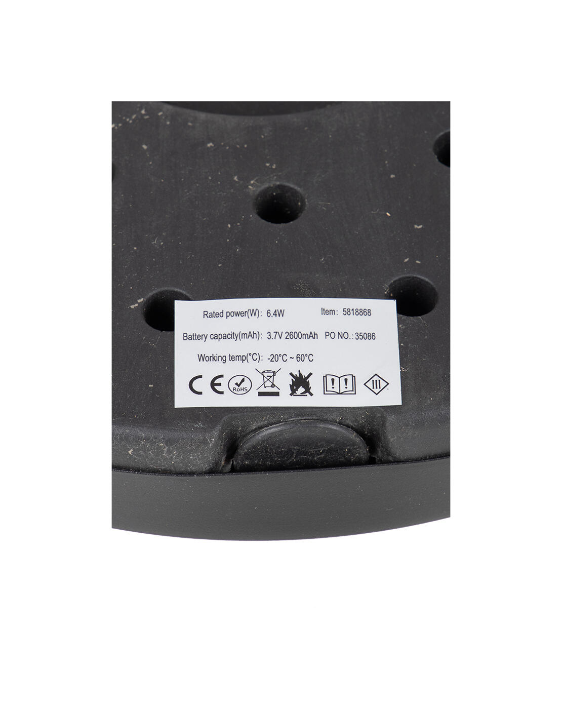 Industrial - Lampe sur pied - Harter - Rechargeable - 80 Lumen 2/5