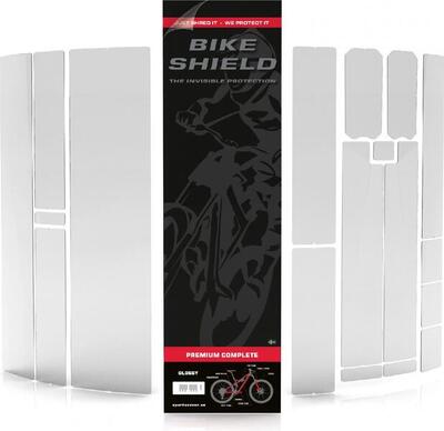 Sportscover bikeshield premium complete frame protection kit glossy