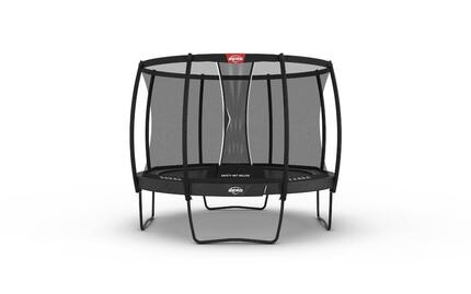 Trampoline Champion Regular 330 + Filet Séc. Deluxe Gris