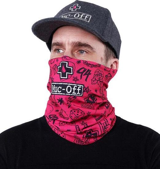 Lightweight Neck Gaiter Halstuch - Pink Punk