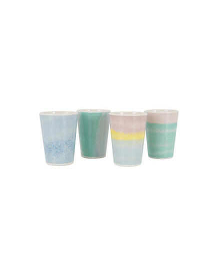 Pastel collection - Tasse - Barfleur - 4 Stück