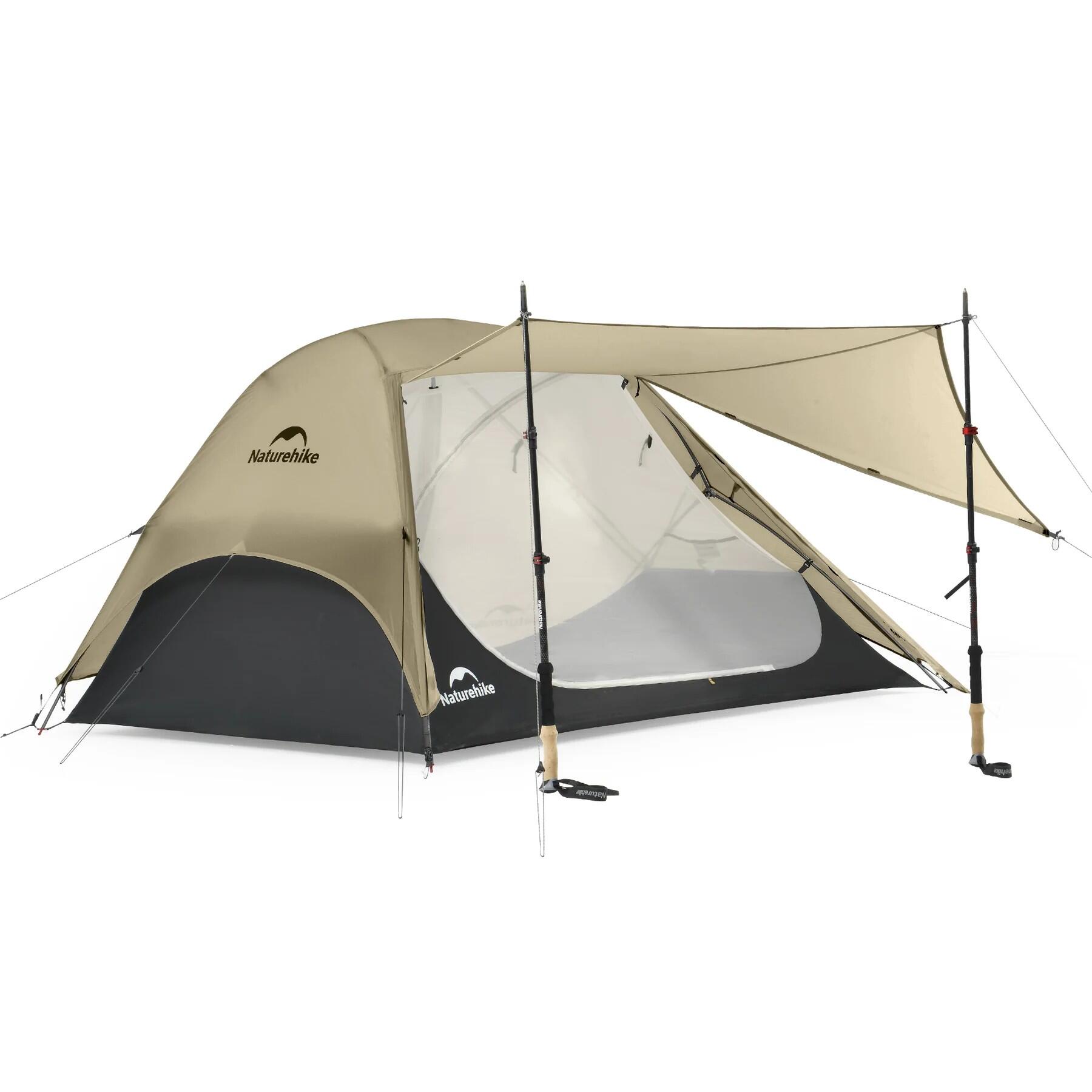 Star River™ UL 2-Persoons Ultralichte Backpacktent-Zandkleur 3/9