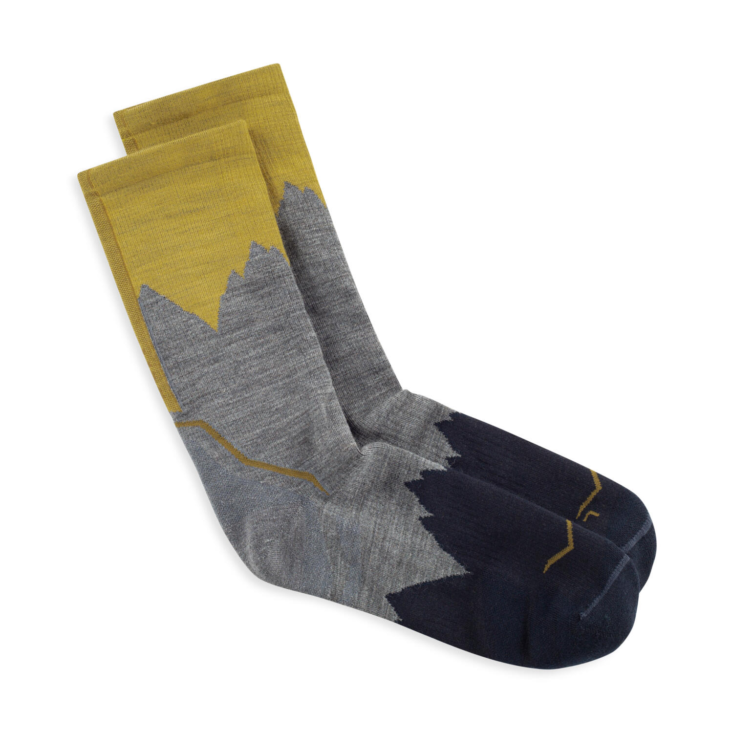 Calctines Merino Lightweight caña alta Unisex Buff Gris 2/5