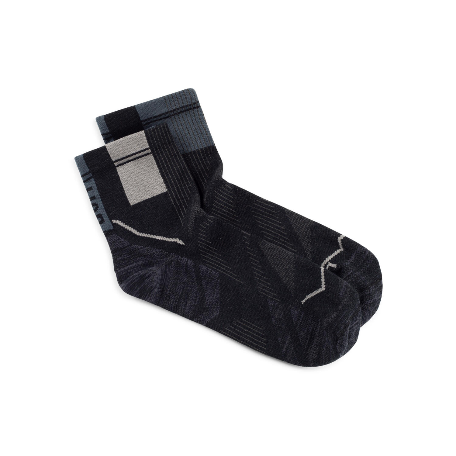Calze Buff Coolnet Quarter CQ Nero 2/5