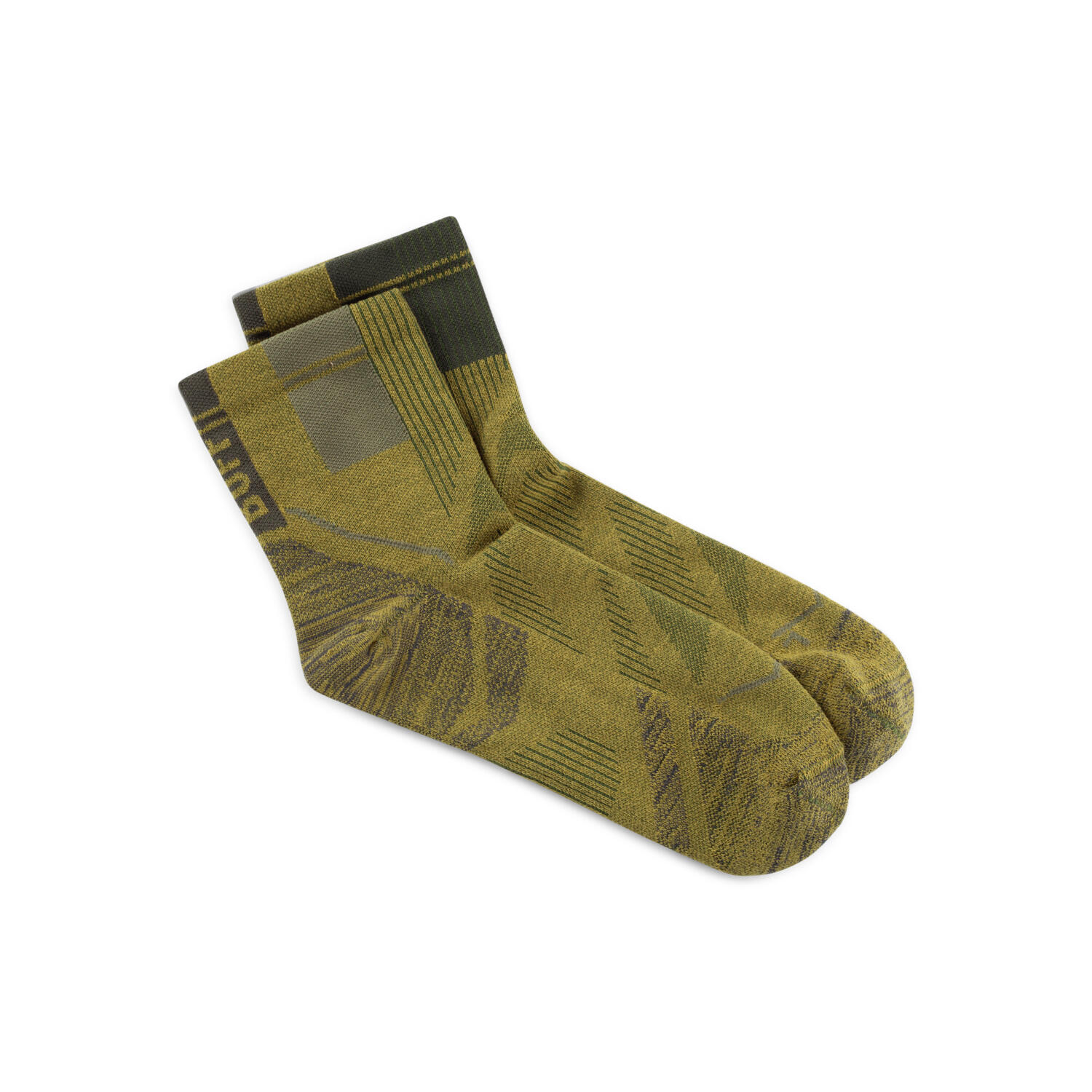 Calcetines CoolNet™ media caña Unisex Buff Verde 2/4