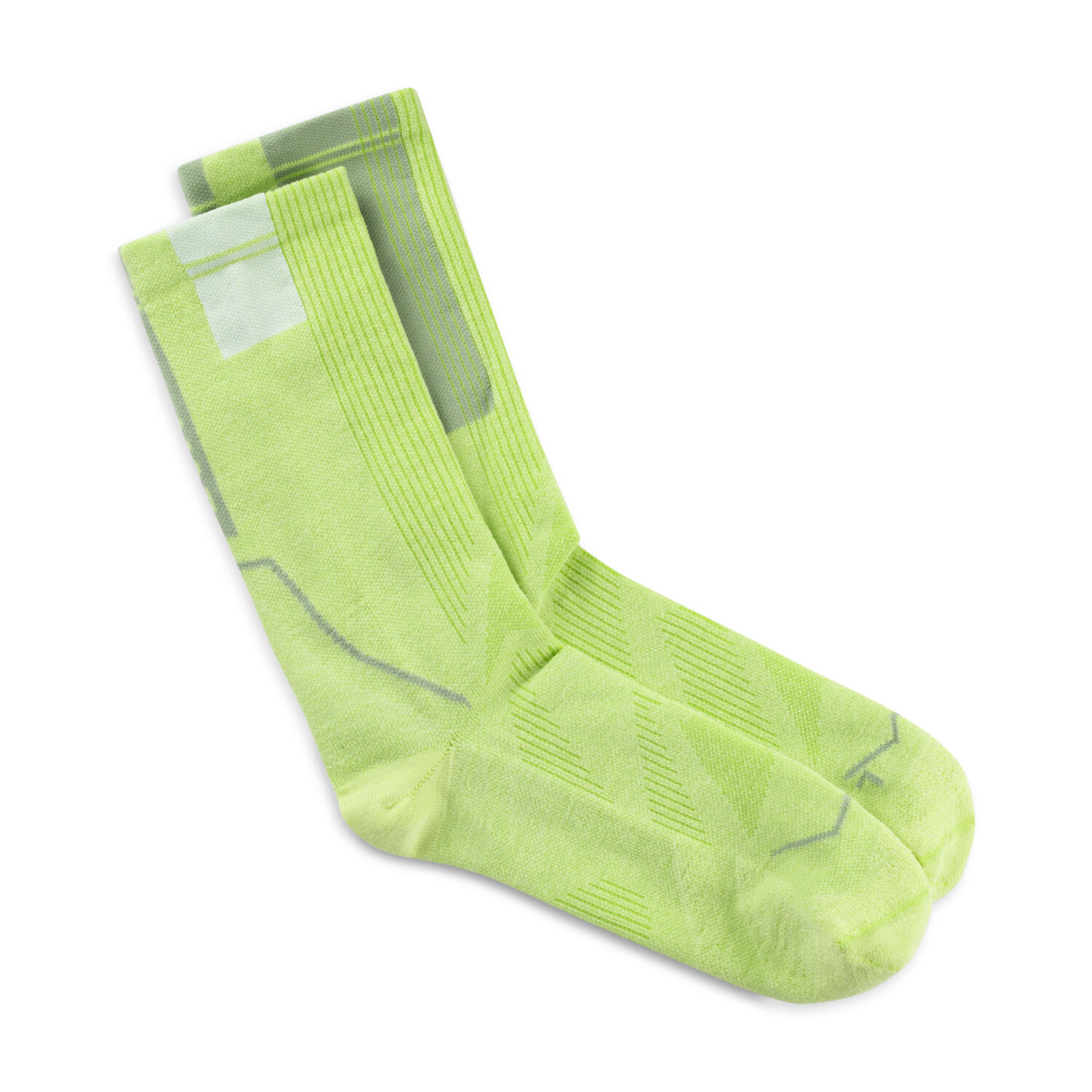 Calcetines LW lana merino caña alta Unisex Buff Amarillo 2/4