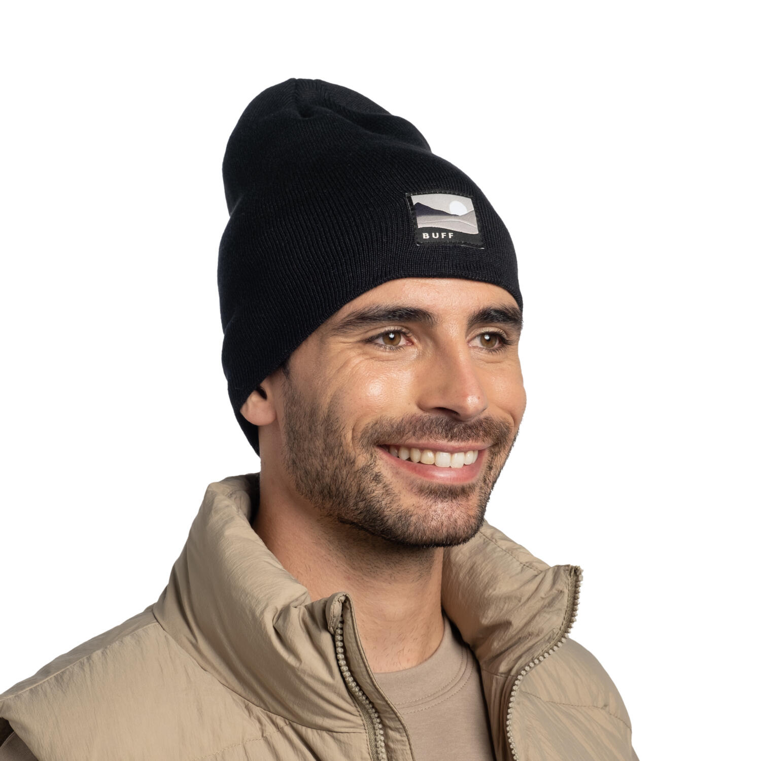 Gorro Knitted Unisex Buff Negro ÚNICA 2/7