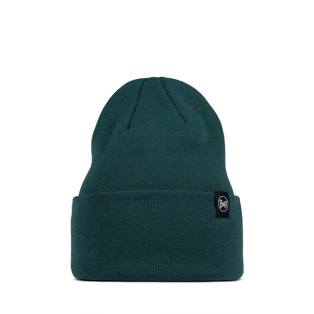 Buff Knitted Beanie Green