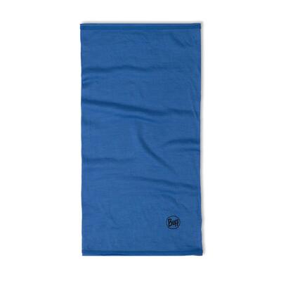 Buff merino lichtgewicht nekwarmer blauw kind