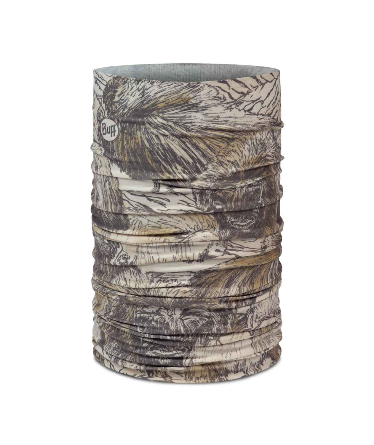 Braga de cuello Original EcoStretch Unisex Buff Marrón 2/7