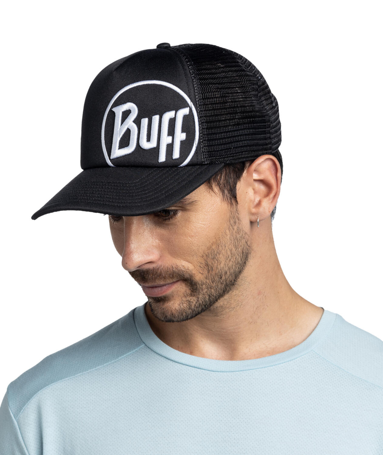 Casquette Buff Trucker Noir 2/7