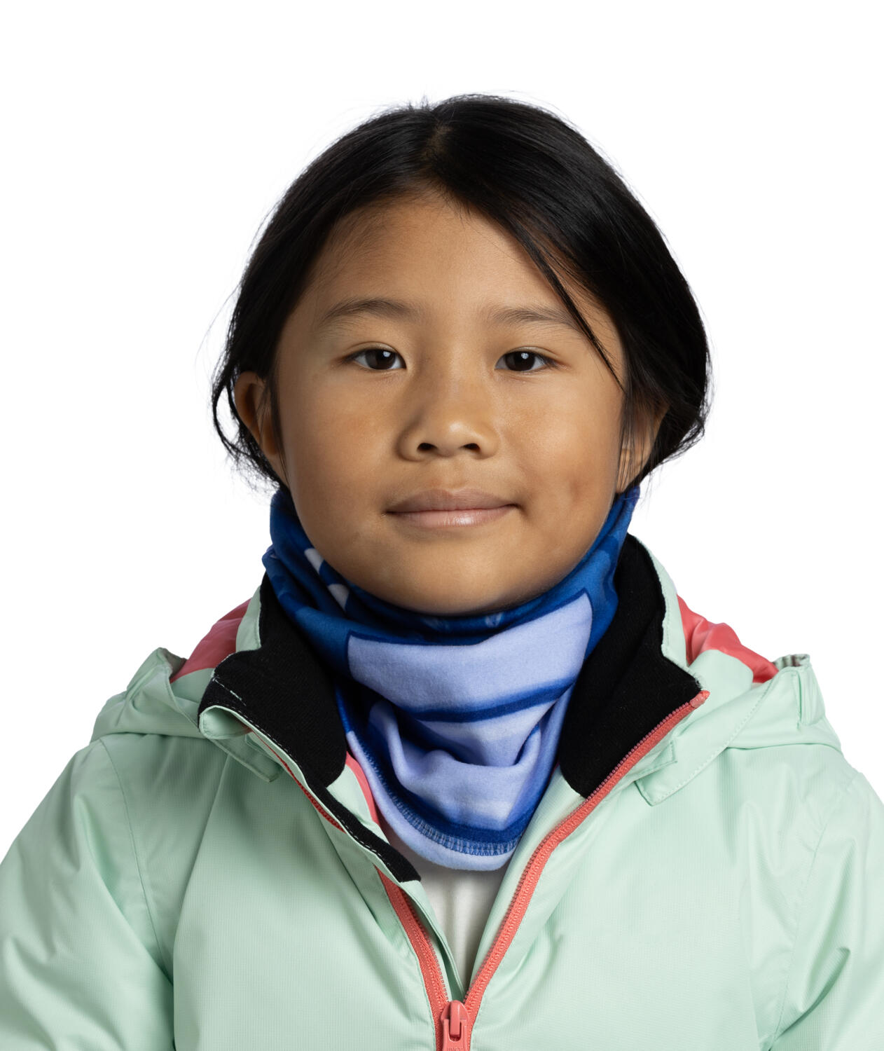 Passamontagna Buff Polar per bambini blu 2/7