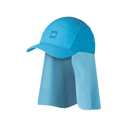 Buff desert cap blue child