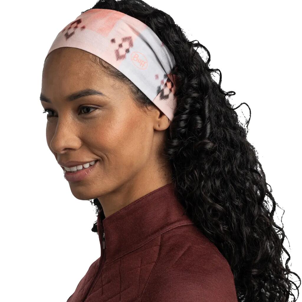 Opaska na głowę Buff Thermonet Headband - atnet rose pink
