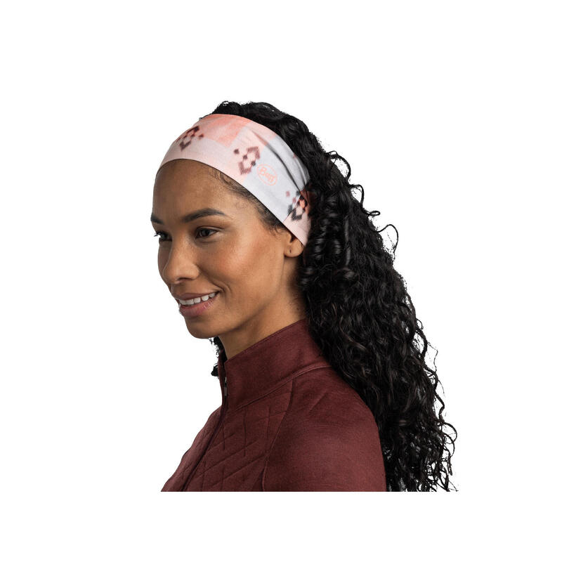 Opaska na głowę Buff Thermonet Headband - atnet rose pink