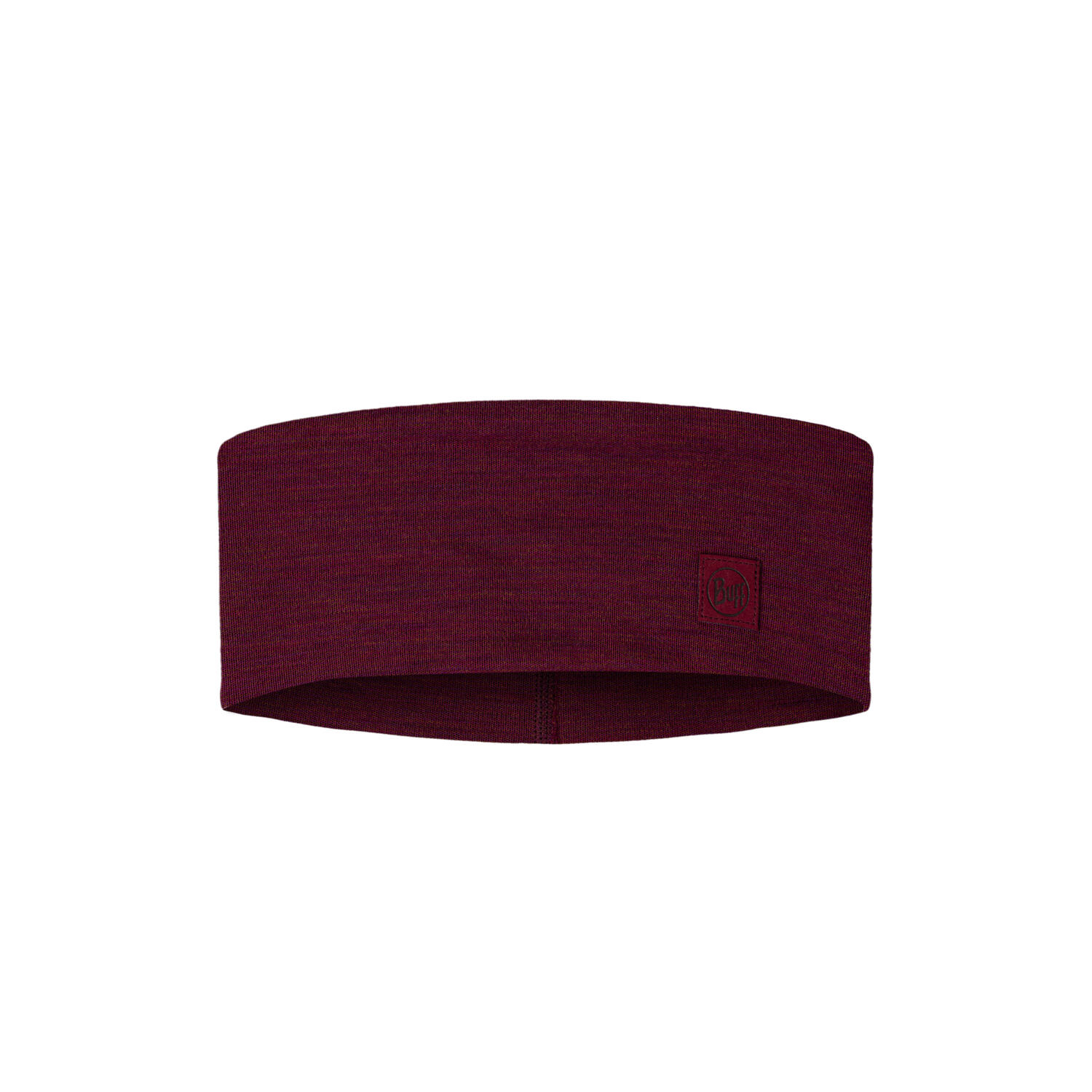 Bandeau Buff Merino Wide Bordeaux 1/7