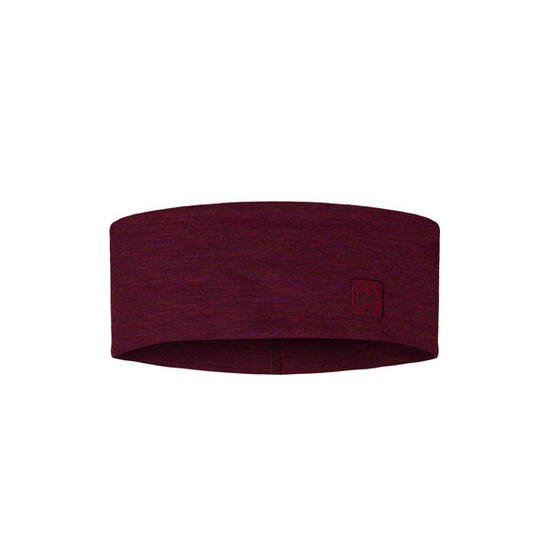 Bandeau Buff Merino Wide Bordeaux