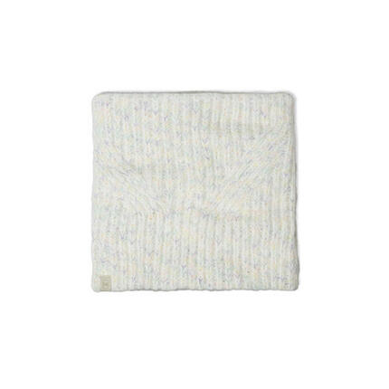 Bandana BUFF KNITTED & FLEECE NECKWARMER EYLA WHITE