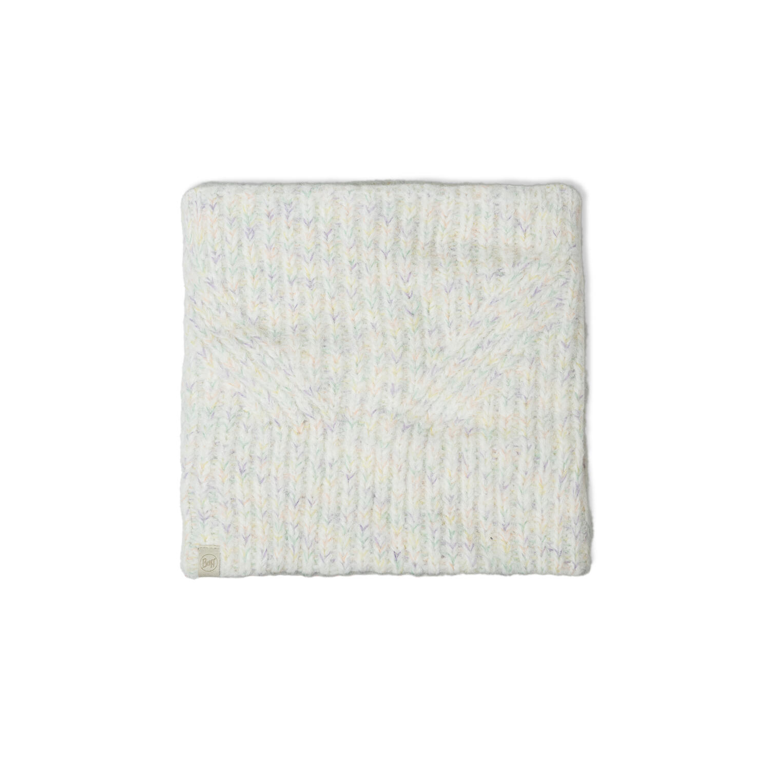 Braga de cuello Knitted & Fleece Mujer Buff Blanco