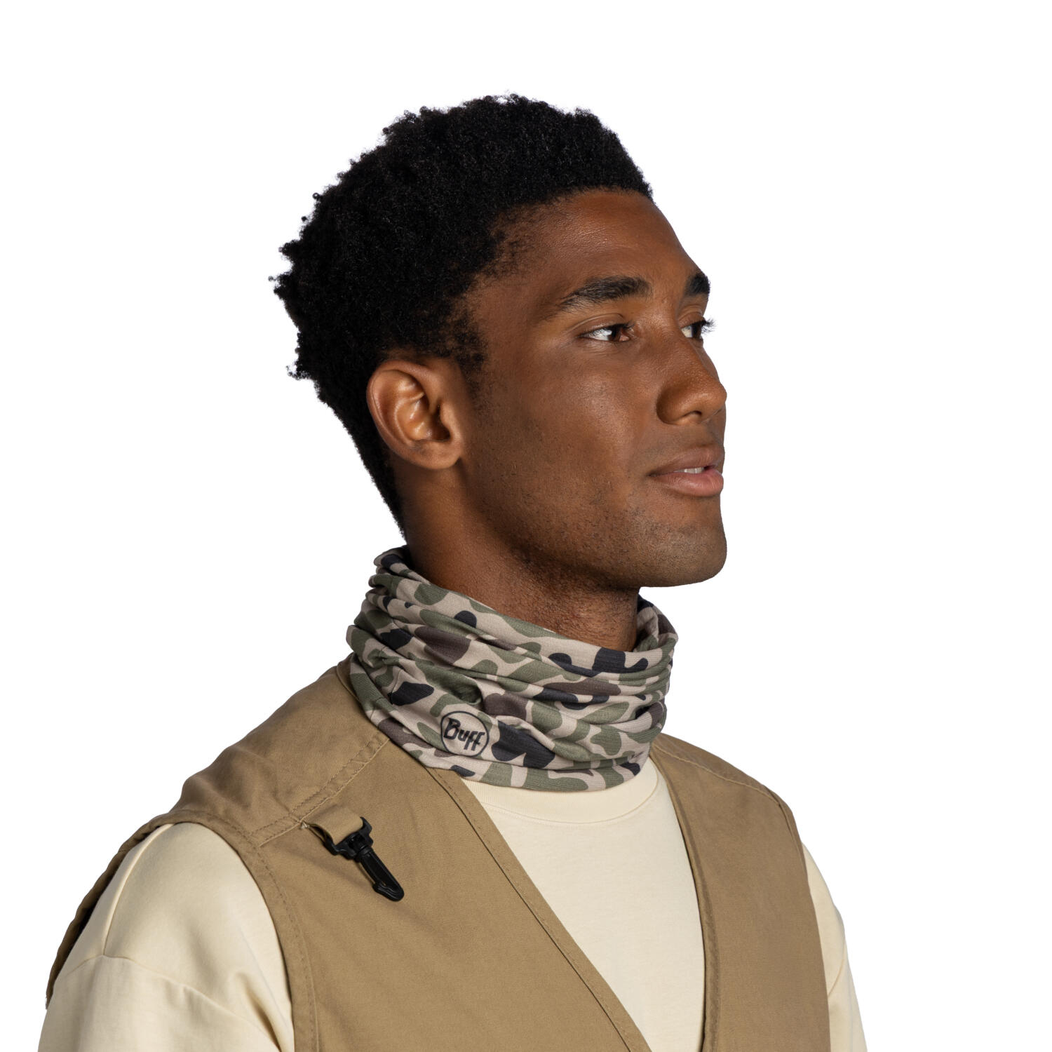 Braga de cuello CoolNet UV® Unisex Buff Verde 2/7