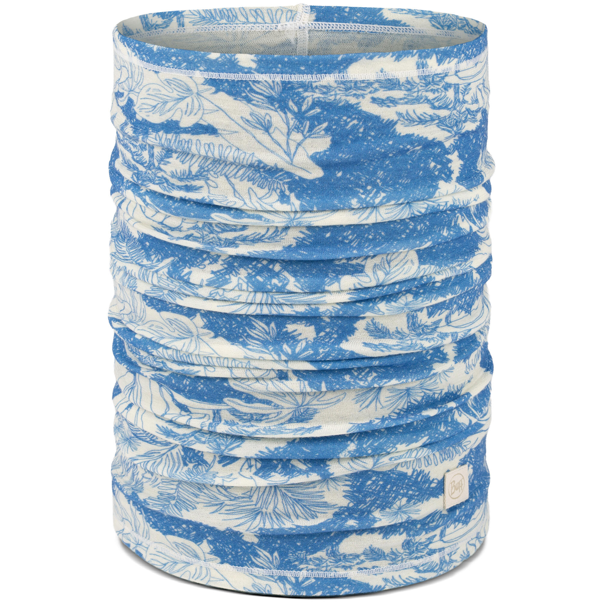 Merino Lightweight Prints Unisex Buff Azul 3/7