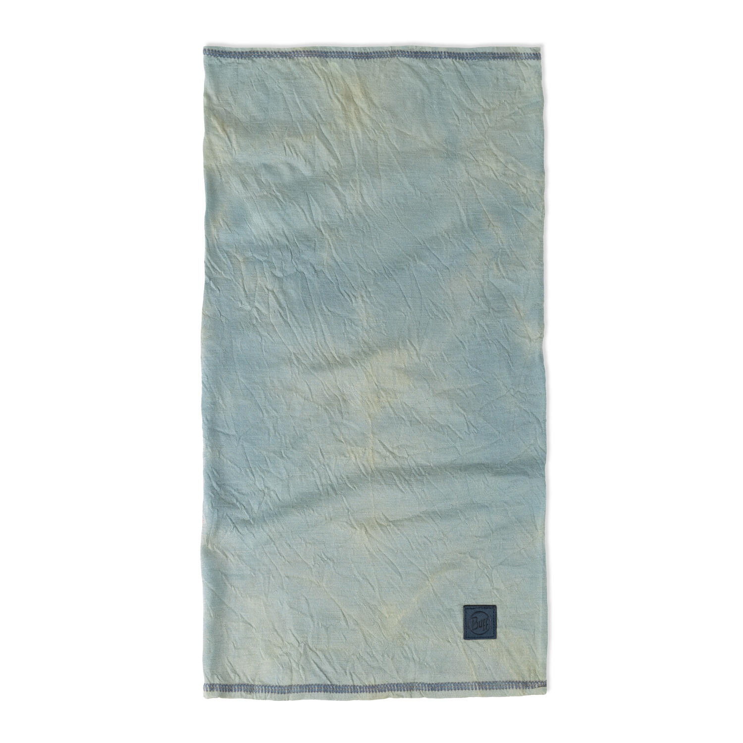 Braga de cuello Merino Lightweight Natural Tye Dye Unisex Buff Azul claro 2/7