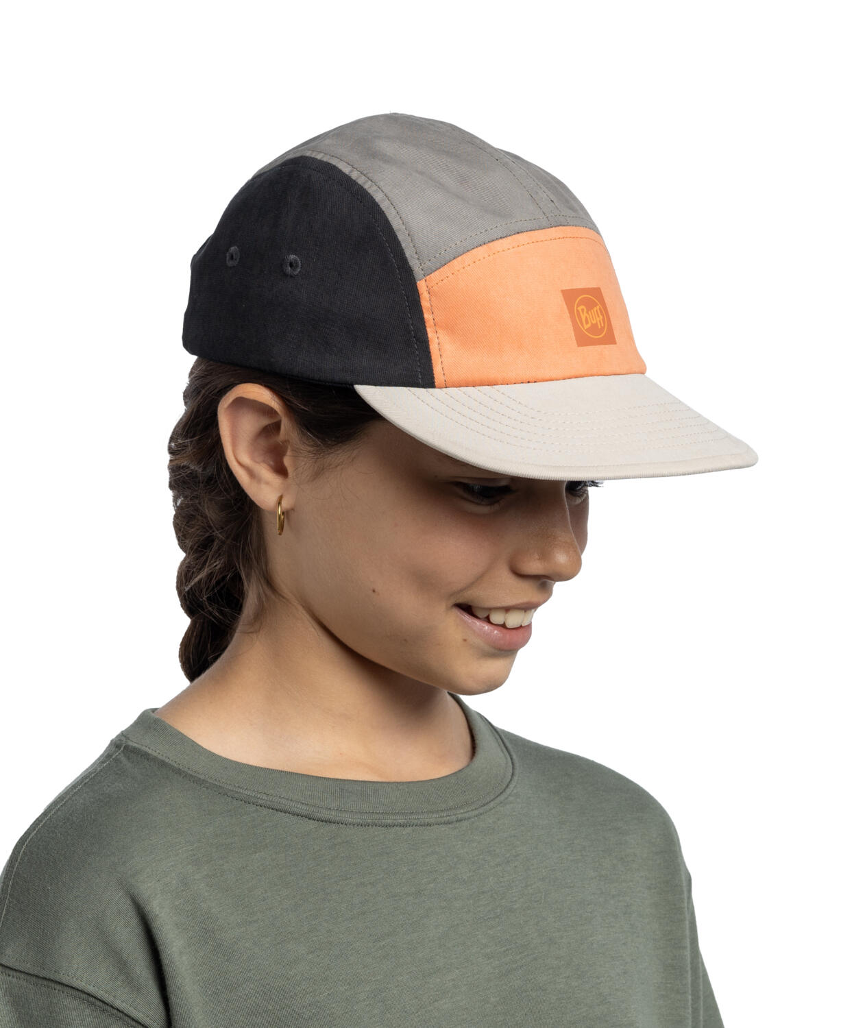 Gorra 5 Panel Venture Cap Unisex Buff Multi 2/6