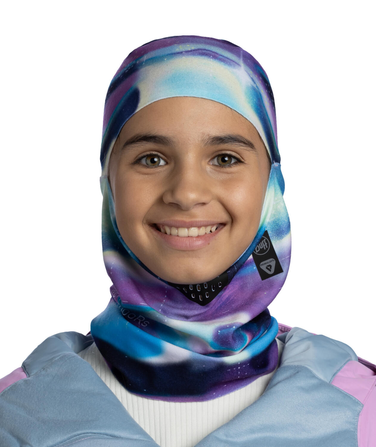 Pasamontañas ThermoNet® Hinged Unisex Buff Morado 2/5