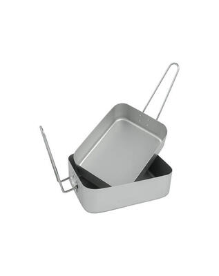 Pannenset - gamelle - 2-delig - aluminium