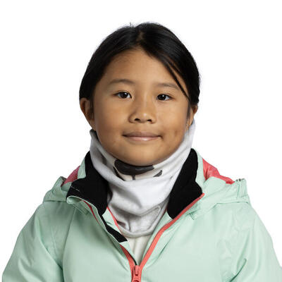 Buff polar bear kinderbivakmuts, wit
