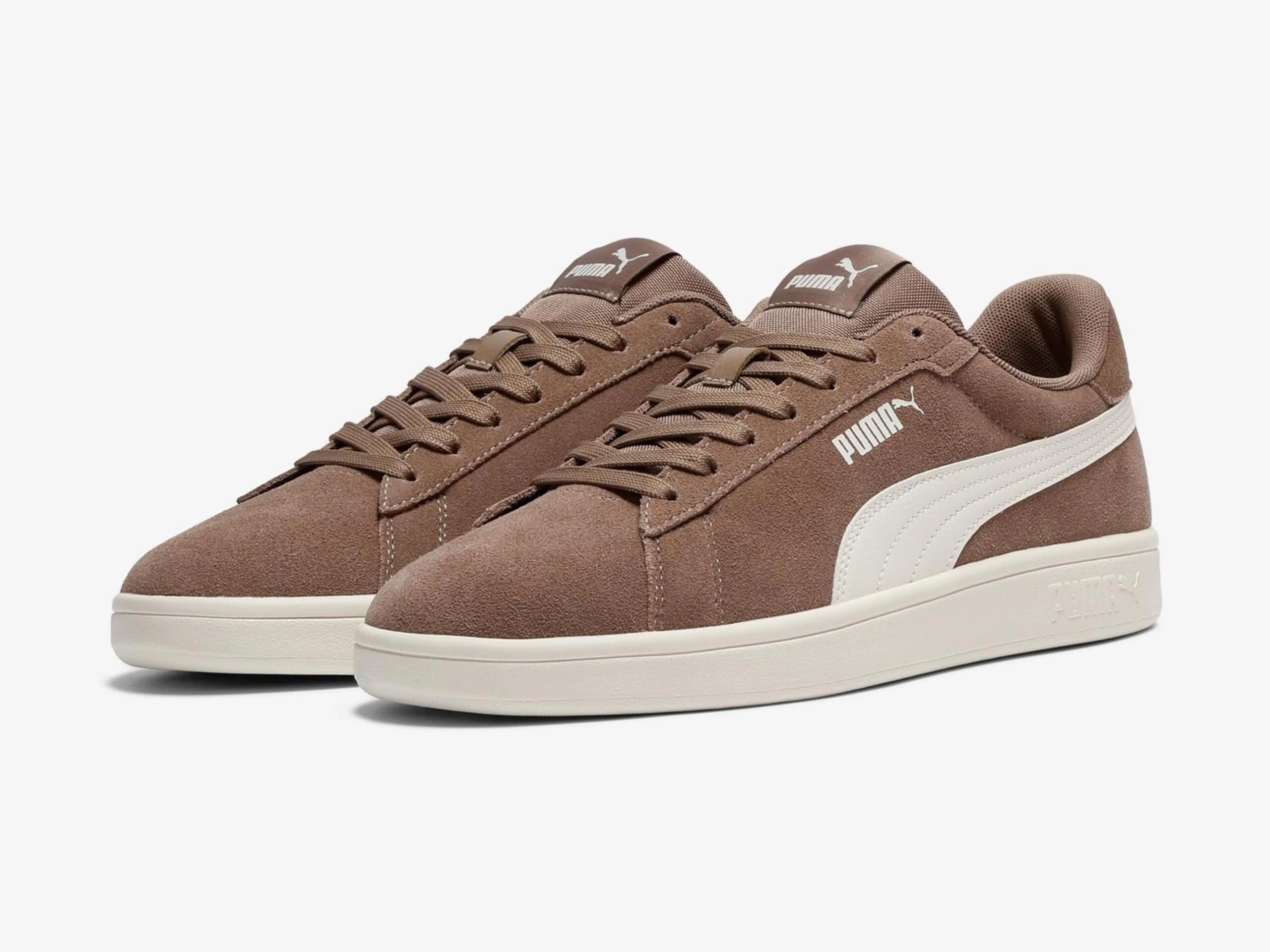 Buty na co dziń Męskie Puma Smash Sportowe Skórzane Zamsz 5/7