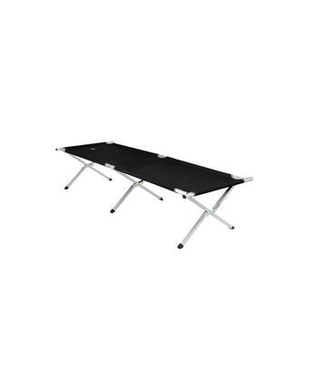 Fußhocker Bett - XL - Aluminium - Schwarz