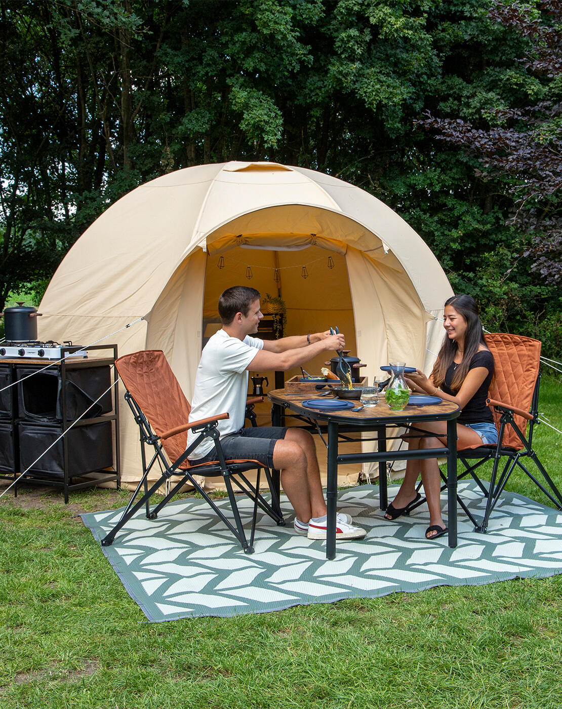 Industrial collection - Binnentent Yurt 3 Personen 2/2