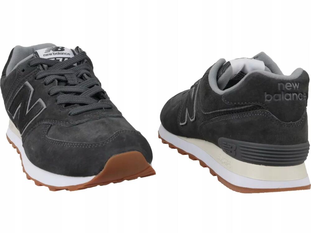 BUTY męskie NEW BALANCE 574 ML574EPC sneakersy szare skórzane zamsz 44 7/7