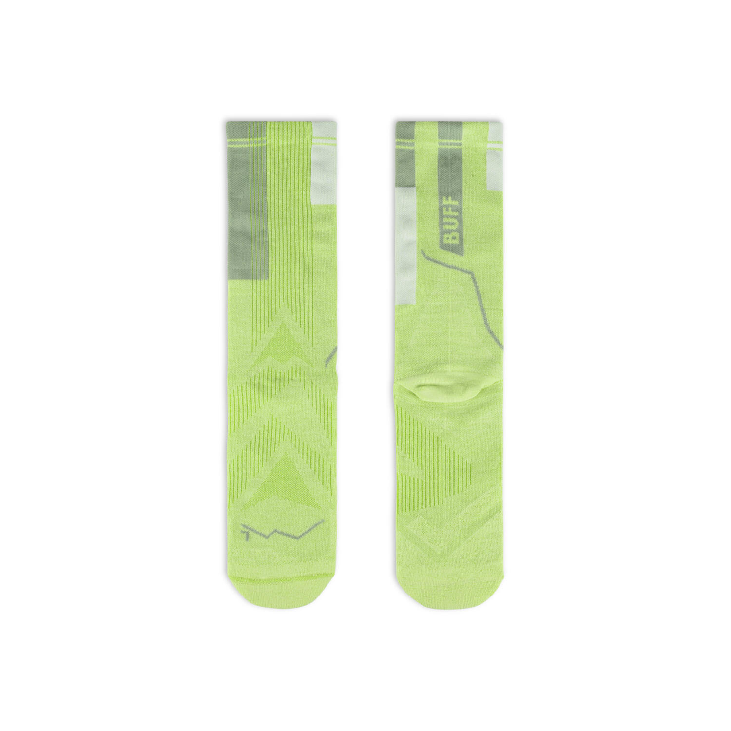 Calcetines LW lana merino caña alta Unisex Buff Amarillo 3/4