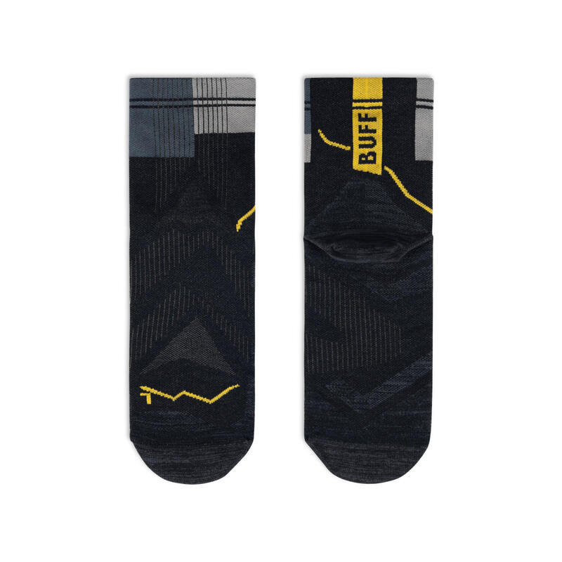 Skarpety biegowe Buff Coolnet Quarter Sock CQ - graphite 42-44