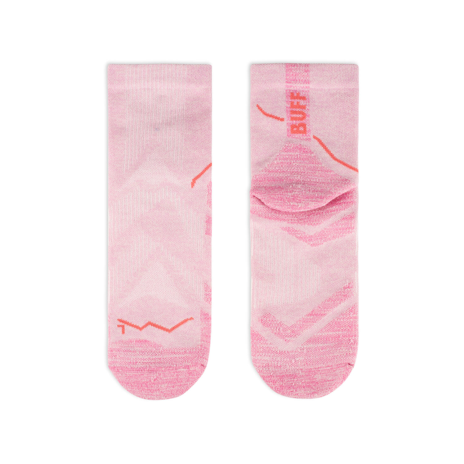 Calcetines DryFlx® media caña Unisex Buff Rosa 3/4