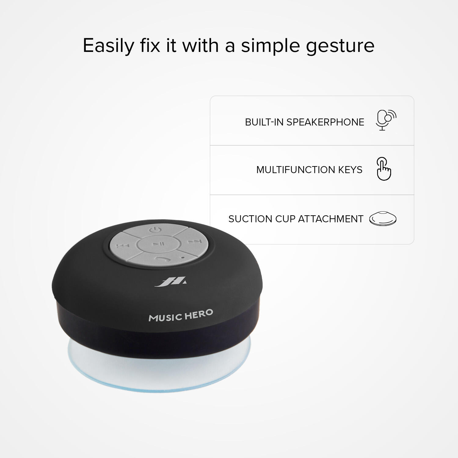 Enceinte sans fil 3W Octopump 3/4