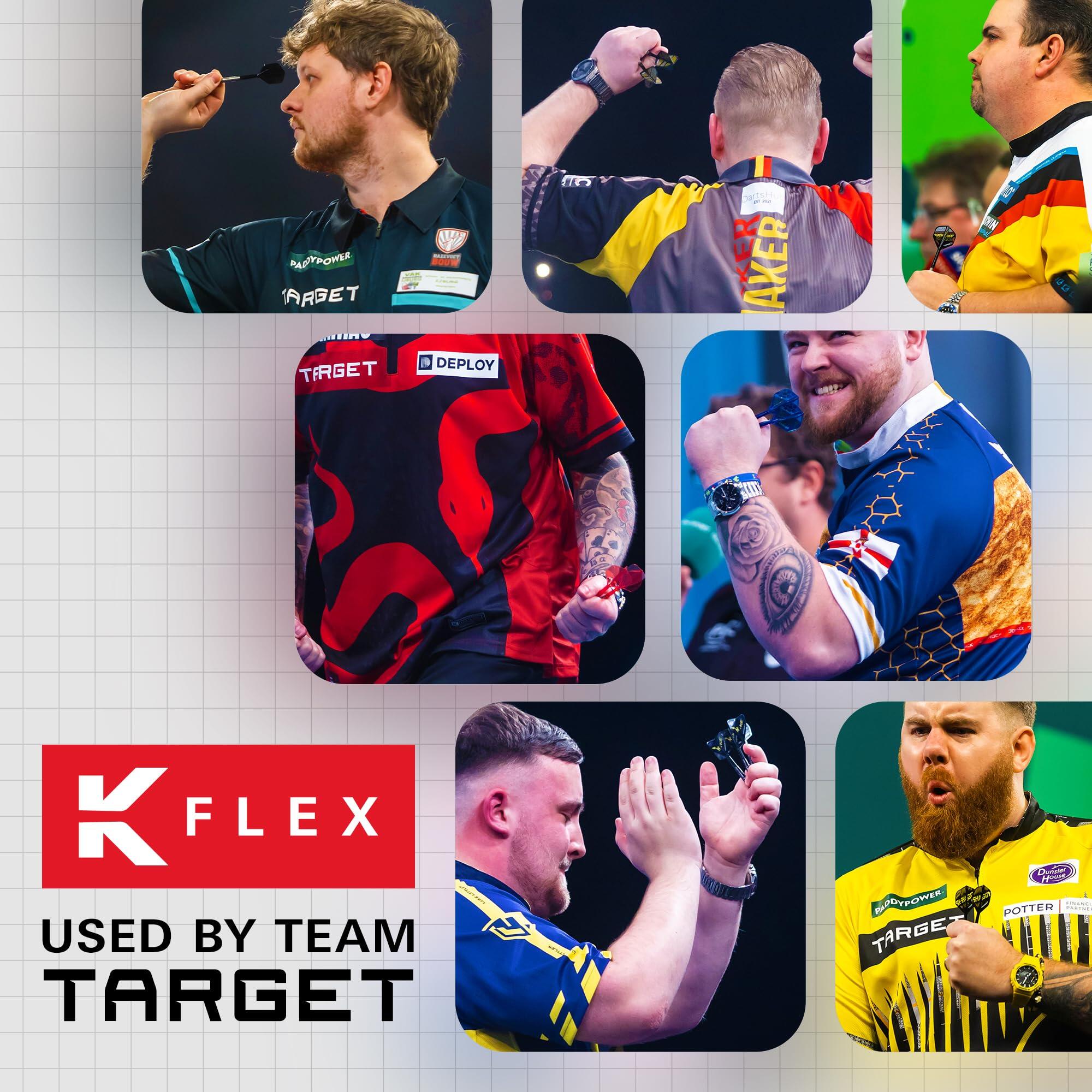 Ailettes K-Flex Luke Littler Champion du Monde avec Tige Intégrée 5/6