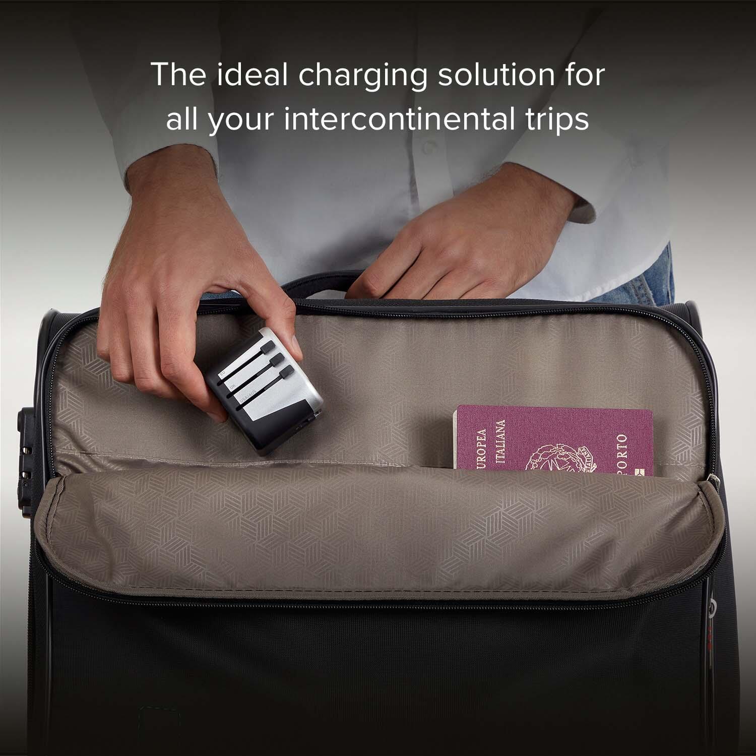 Adattatore da Viaggio 12W con 4 Spine EU, UK, US, AUS 5/5