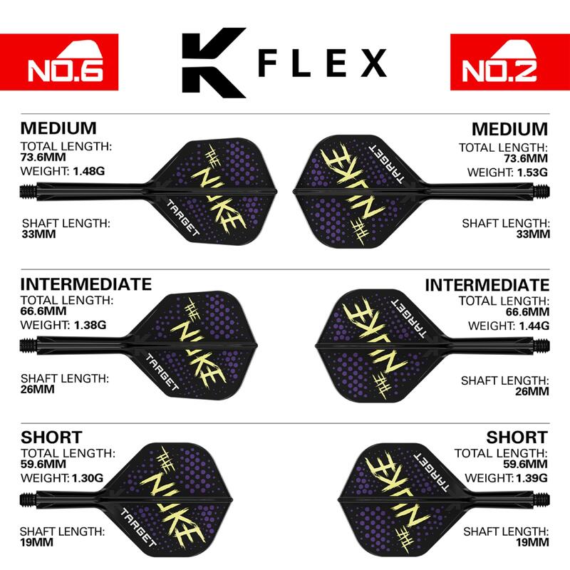 Fluturas si tija  Target K-Flex Luke Littler