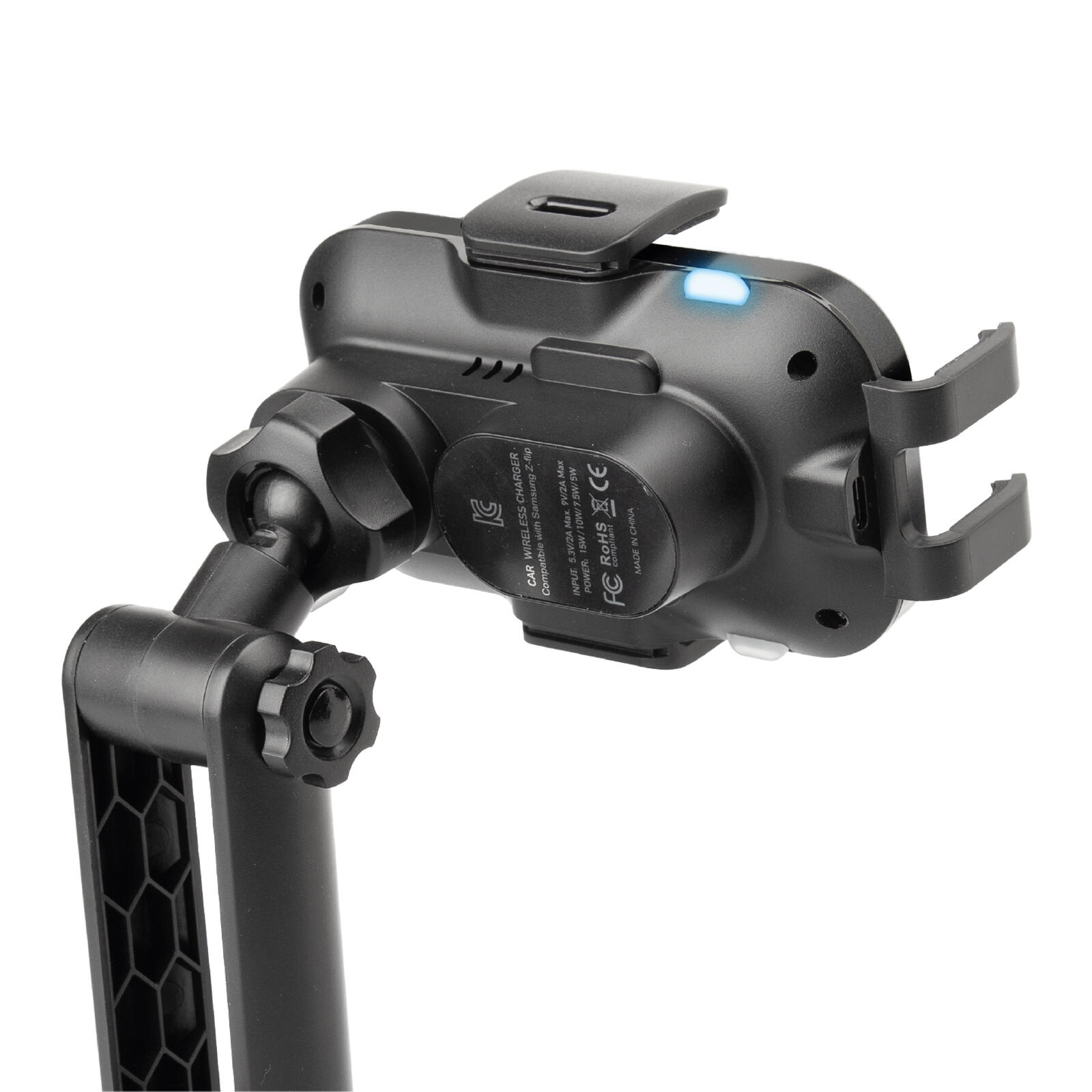 Support voiture pare‑brise/tableau de bord avec charge sans fil 15W 5/5