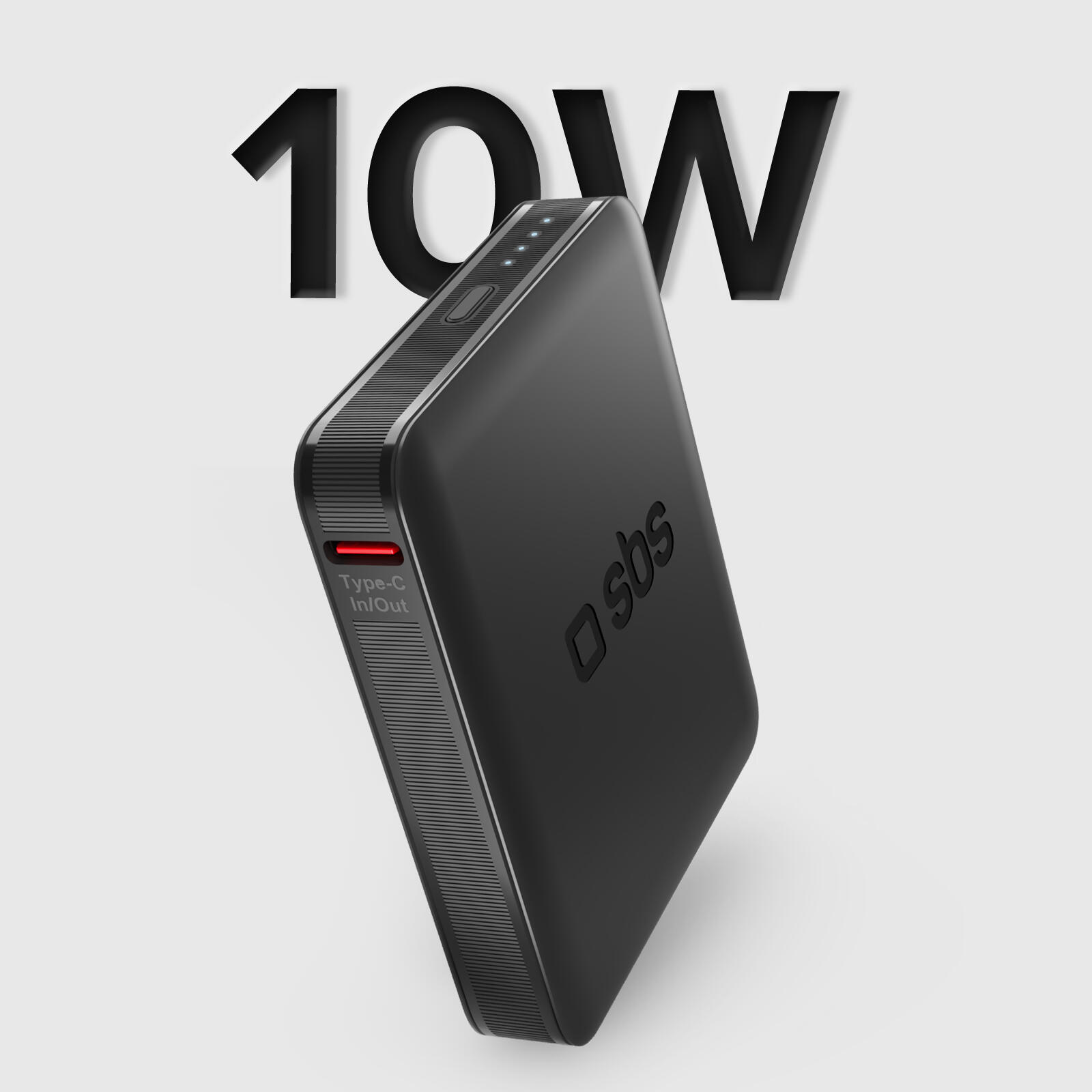 PowerBank compatto da 5000 mAh con porta USB-C da 10W 2/7