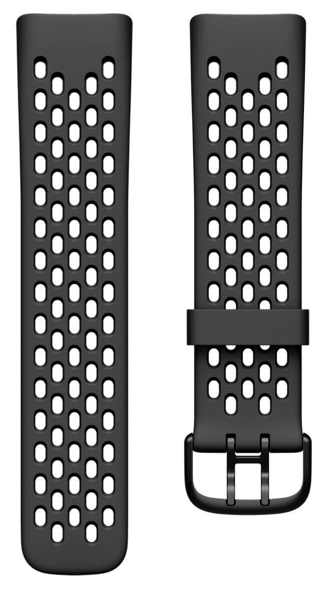Cinturino di ricambio SPORT+ per FitBit Charge 5/6, resistente e traspirante 2/3