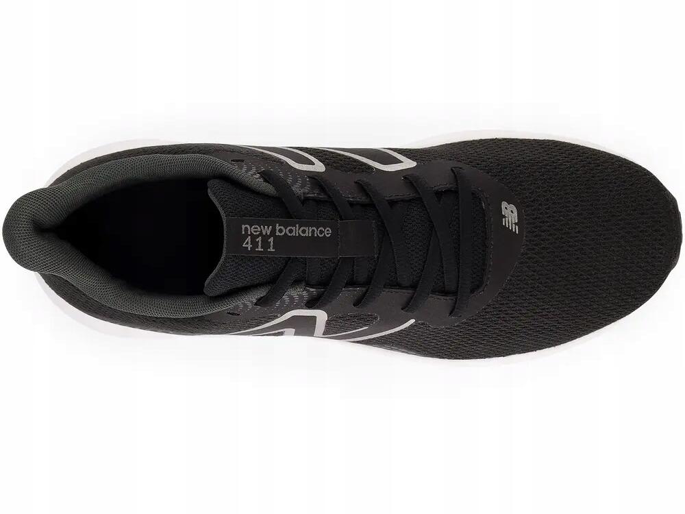 Scarpe da uomo NEW BALANCE, in mesh leggero, sportive, nere 5/7