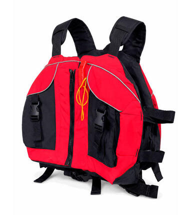 Gilet de Sauvetage 50N Rouge Kayak SUP Canoë - Aide Flottabilité Adulte