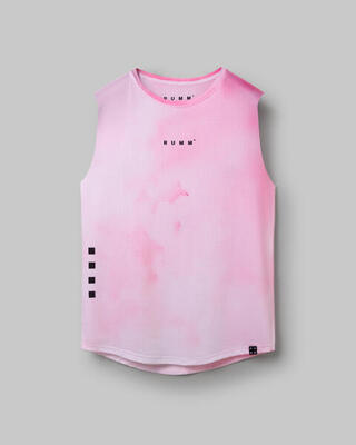 Technisch trailrunning t-shirt voor dames rumm pink cloud tank