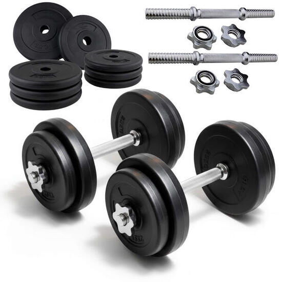 Kurzhantel set 2 x 10 kg - Kurzhanteln - Dumbbells