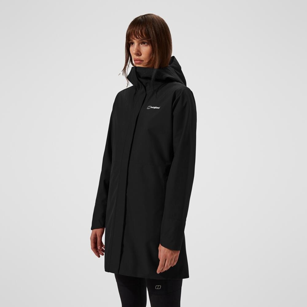 Parka przeciwdeszczowa damska Berghaus Omeara Long Shell Jacket 2/7